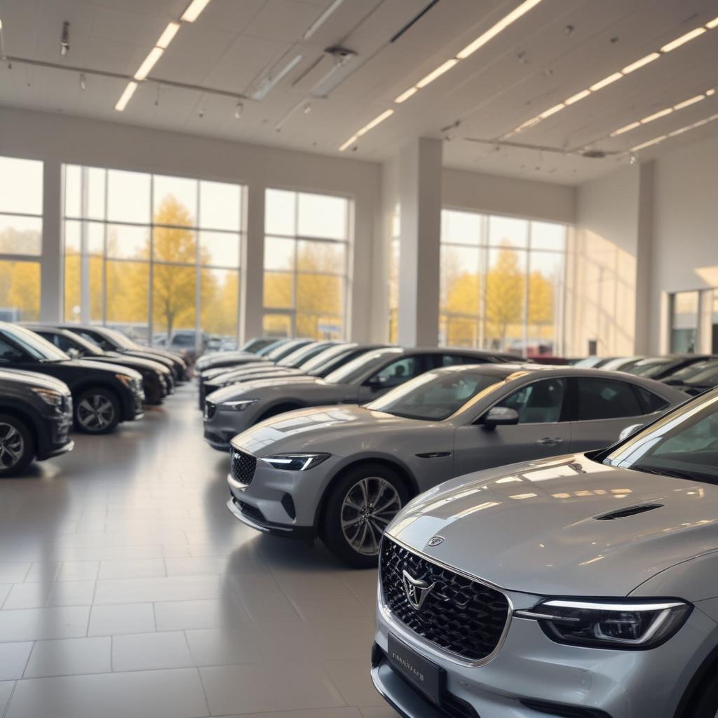 Цены на новые автомобили в дилерских салонах стартуют от 999 000 ₽ для моделей 2024–2025 годов